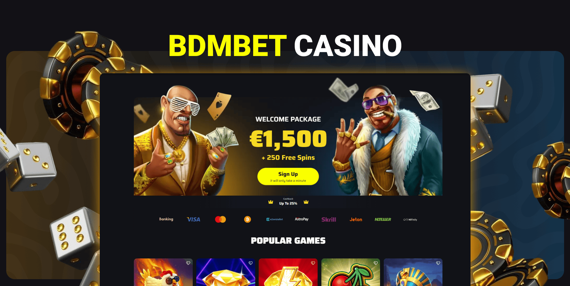 Casino BDMbet España información general sobre la plataforma, sus características